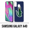 Coque Samsung Galaxy A40 - Lacoste Logo