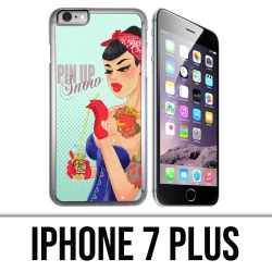Custodia per iPhone 7 Plus - Princess Disney Biancaneve Pinup