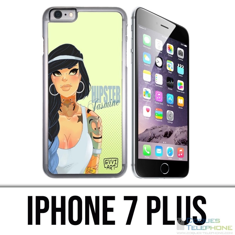 IPhone 7 Plus Case - Disney Princess Jasmine Hipster