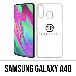 Funda Samsung Galaxy A40 - Logotipo de Philipp Plein