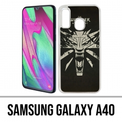 Samsung Galaxy A40 Case - Witcher Logo