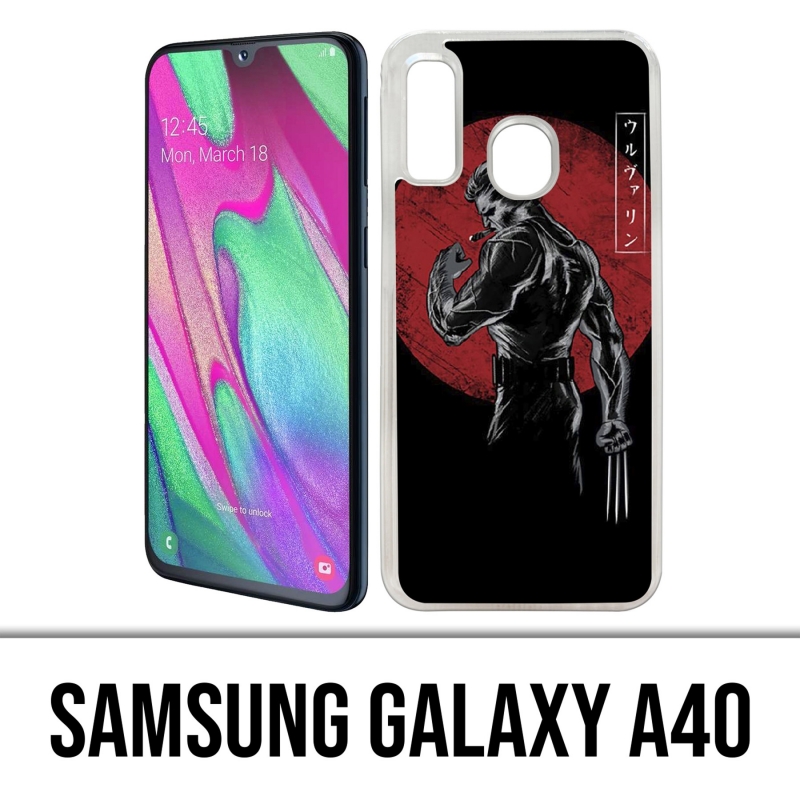 Coque Samsung Galaxy A40 - Wolverine