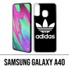 Funda Samsung Galaxy A40 - Adidas Classic Negro