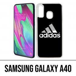 Coque Samsung Galaxy A40 - Adidas Logo Noir