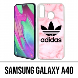 Samsung Galaxy A40 Case - Adidas Marble Pink