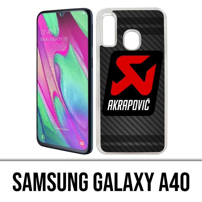 Coque Samsung Galaxy A40 - Akrapovic
