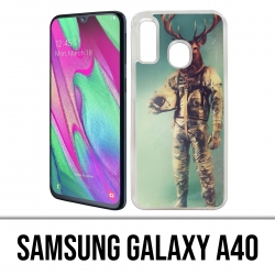 Cover per Samsung Galaxy A40 - Animale Astronauta Cervo