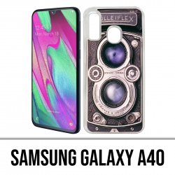 Samsung Galaxy A40 Case - Vintage Camera