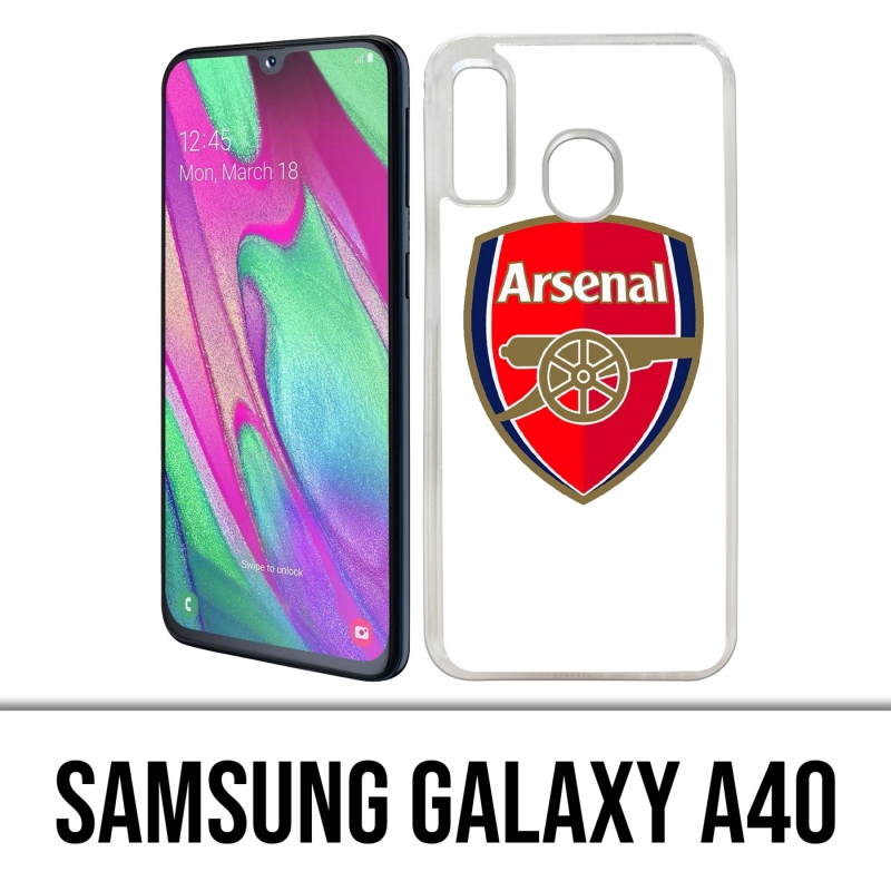 Custodia per Samsung Galaxy A40 - Logo Arsenal