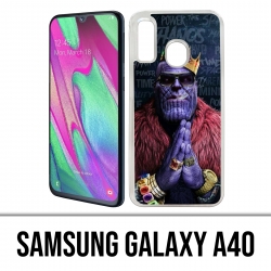 Samsung Galaxy A40 Case - Avengers Thanos King