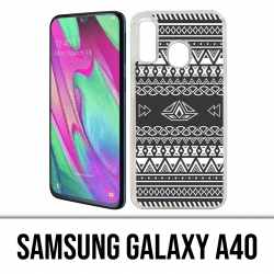 Samsung Galaxy A40 Case - Aztec Grey