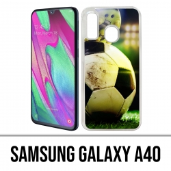 Samsung Galaxy A40 Case - Foot Football Ball