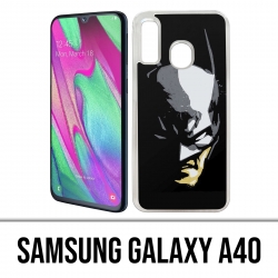 Samsung Galaxy A40 Case - Batman Paint Face
