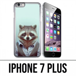 Funda para iPhone 7 Plus - Disfraz de mapache