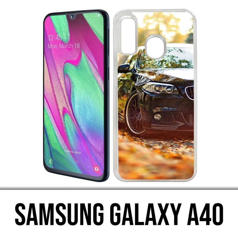 Coque Samsung Galaxy A40 - Bmw Automne