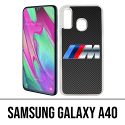 Custodia per Samsung Galaxy A40 - Bmw M Carbon