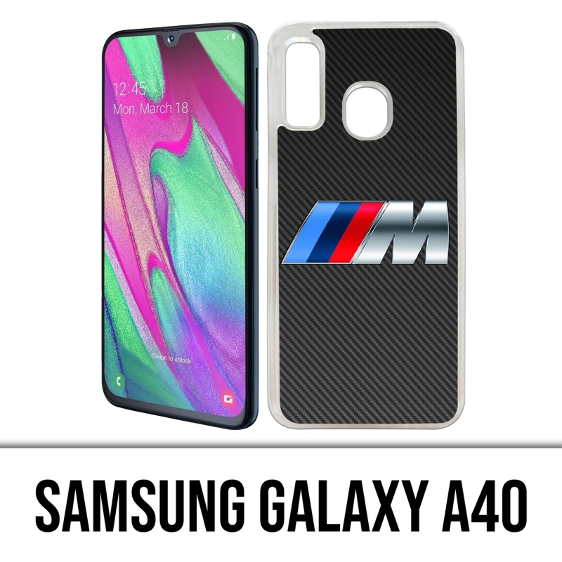 Coque Samsung Galaxy A40 - Bmw M Carbon