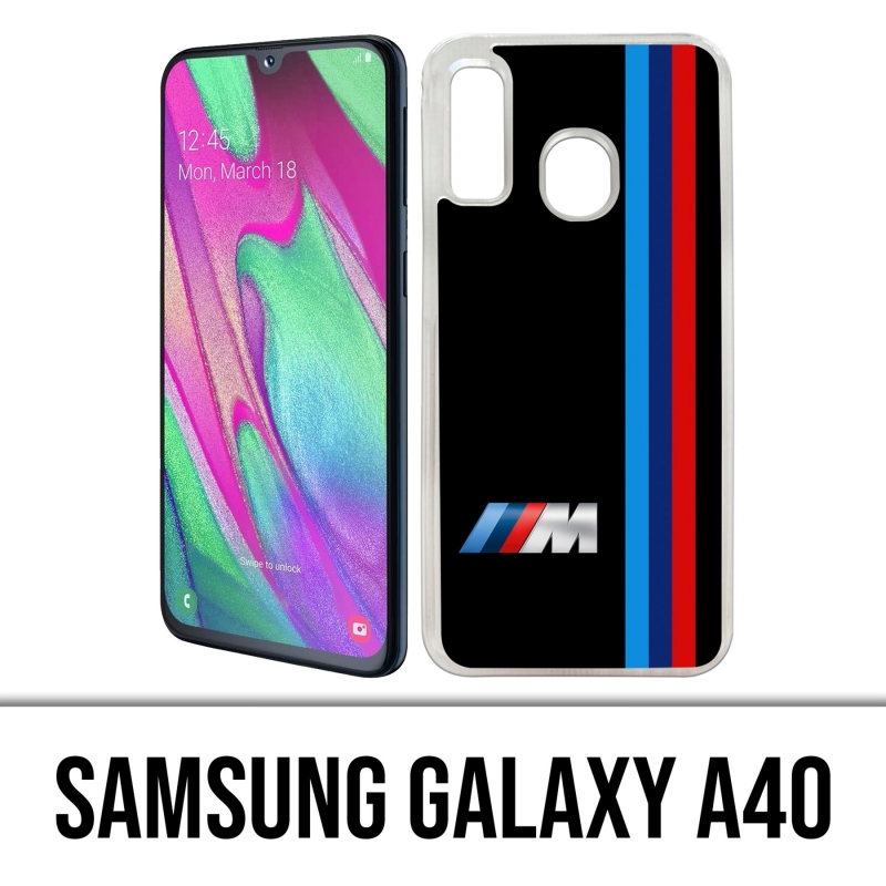 Custodia per Samsung Galaxy A40 - Bmw M Performance Nera
