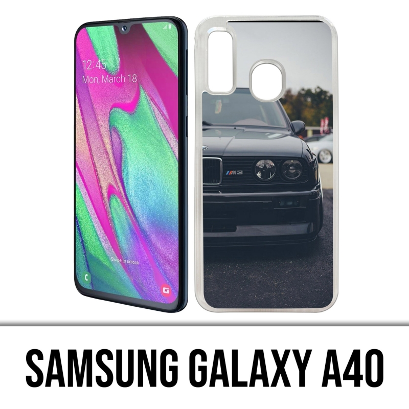 Custodia per Samsung Galaxy A40 - Bmw M3 Vintage