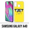 Funda Samsung Galaxy A40 - Gafas Bob Esponja