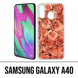 Custodia per Samsung Galaxy A40 - Bouquet di rose