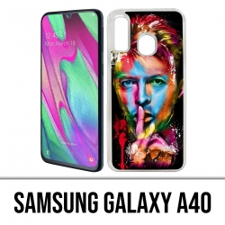 Coque Samsung Galaxy A40 - Bowie Multicolore