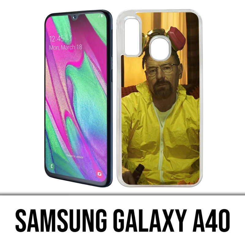 Funda Samsung Galaxy A40 - Breaking Bad Walter White