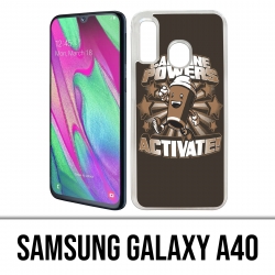 Samsung Galaxy A40 Case - Cafeine Power