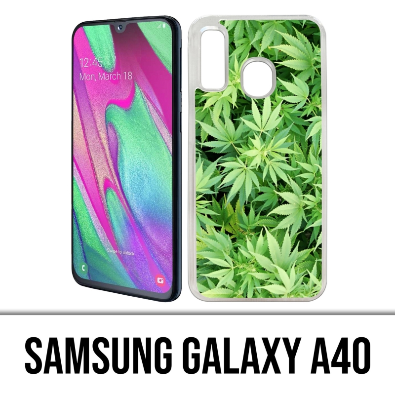 Samsung Galaxy A40 Case - Cannabis