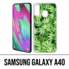 Coque Samsung Galaxy A40 - Cannabis