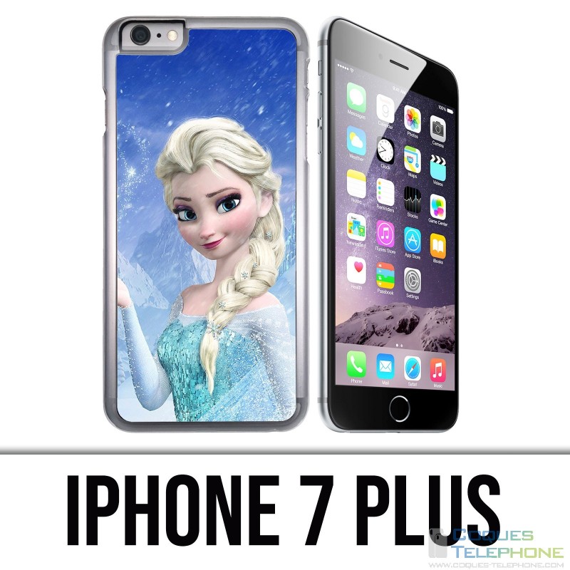 Custodia per iPhone 7 Plus: Snow Queen Elsa e Anna