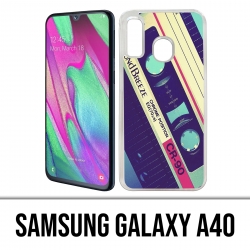 Custodia per Samsung Galaxy A40 - Audio Cassetta Sound Breeze