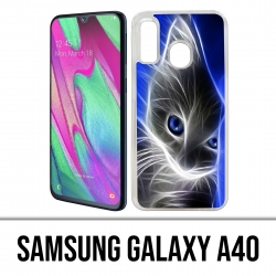 Samsung Galaxy A40 Case - Cat Blue Eyes