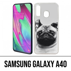 Samsung Galaxy A40 Case - Pug Dog Ears