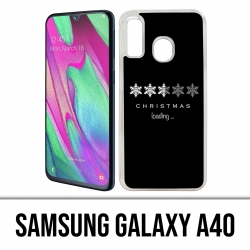 Samsung Galaxy A40 Case - Christmas Loading