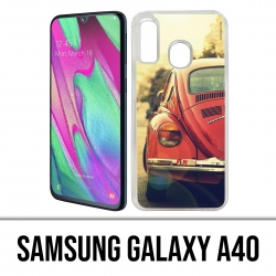 Samsung Galaxy A40 Case - Vintage Ladybug