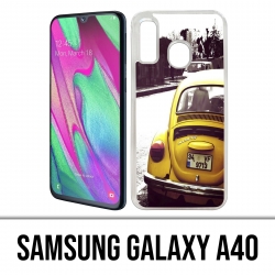 Samsung Galaxy A40 Case - Vintage Beetle
