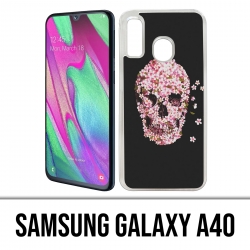 Samsung Galaxy A40 Case - Crane Flowers 2