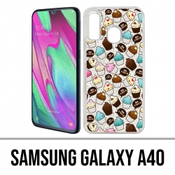 Samsung Galaxy A40 Case - Kawaii Cupcake