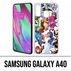 Samsung Galaxy A40 Case - Cute Marvel Heroes