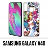 Custodia per Samsung Galaxy A40 - Simpatici eroi Marvel
