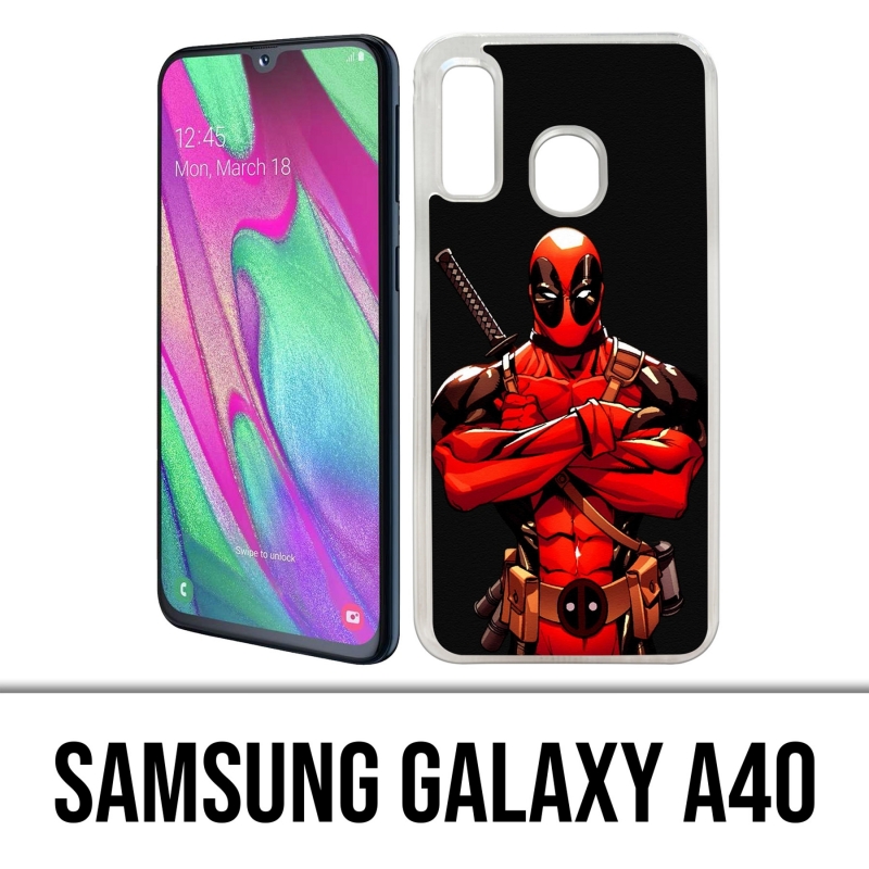 Samsung Galaxy A40 Case - Deadpool Bd