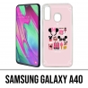 Funda Samsung Galaxy A40 - Chica Disney