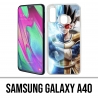 Samsung Galaxy A40 Case - Dragon Ball Vegeta Super Saiyajin