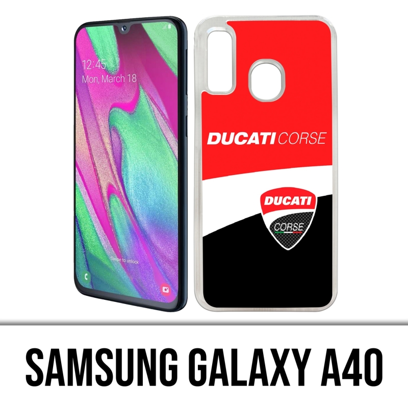 Funda Samsung Galaxy A40 - Ducati Corse