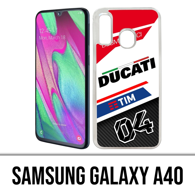 Coque Samsung Galaxy A40 - Ducati Desmo 04