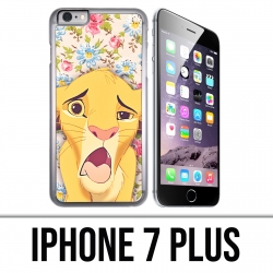Coque iPhone 7 PLUS - Roi Lion Simba Grimace