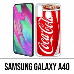 Custodia per Samsung Galaxy A40 - Fast Food Coca Cola