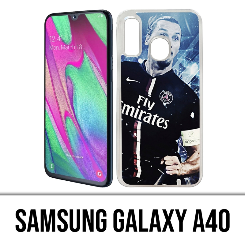 Custodia per Samsung Galaxy A40 - Football Zlatan Psg