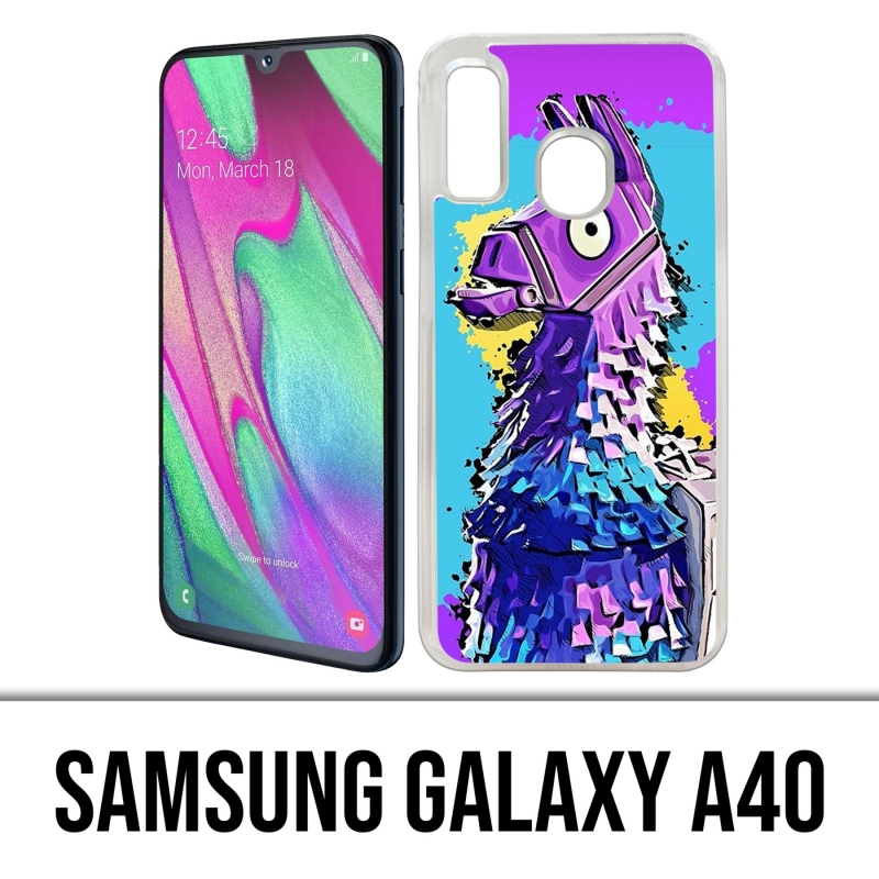 Coque Samsung Galaxy A40 - Fortnite Lama